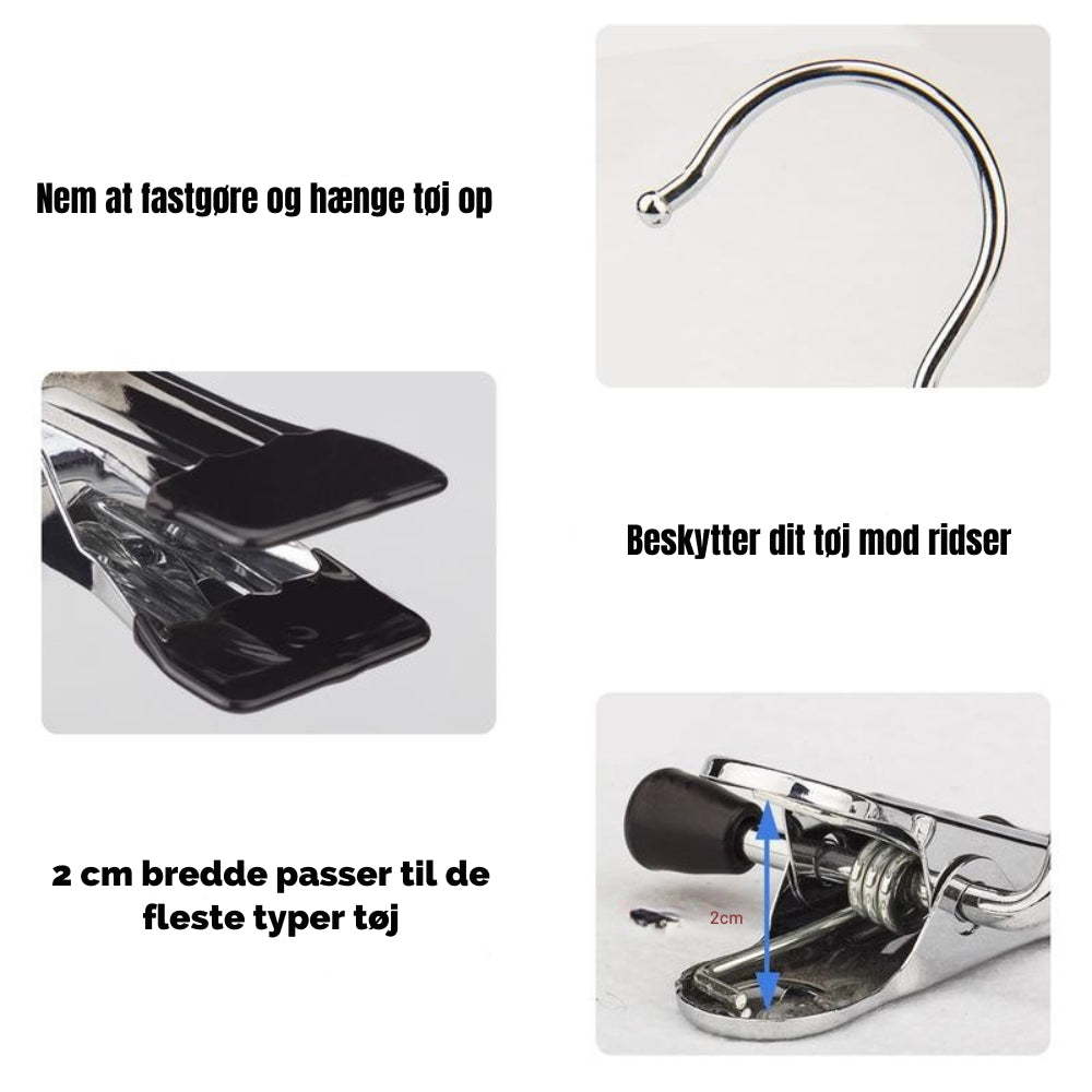 Multiklemmer – pladsbesparende tøjklemmer