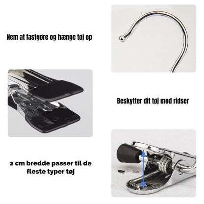 Multiklemmer – pladsbesparende tøjklemmer