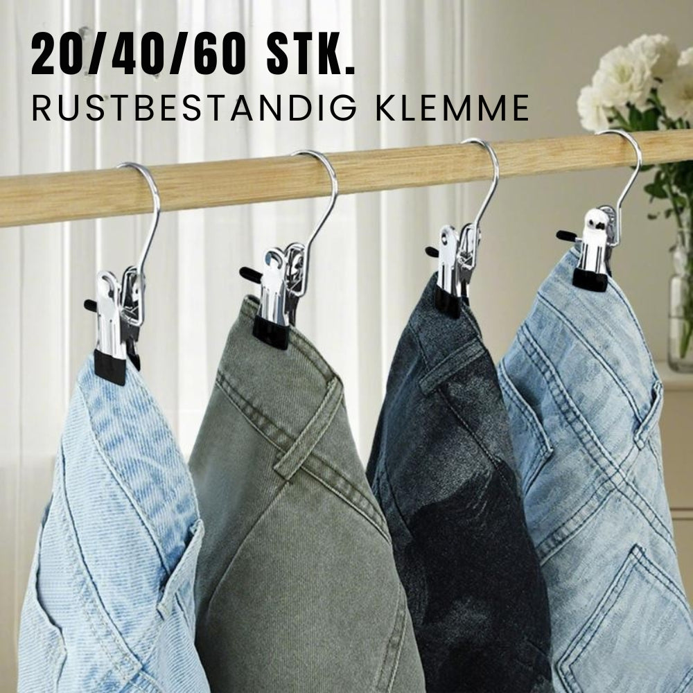 Multiklemmer – pladsbesparende tøjklemmer