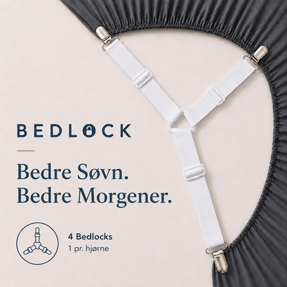 Bedlock – Lås dit lagen fast. Lås søvnen op.