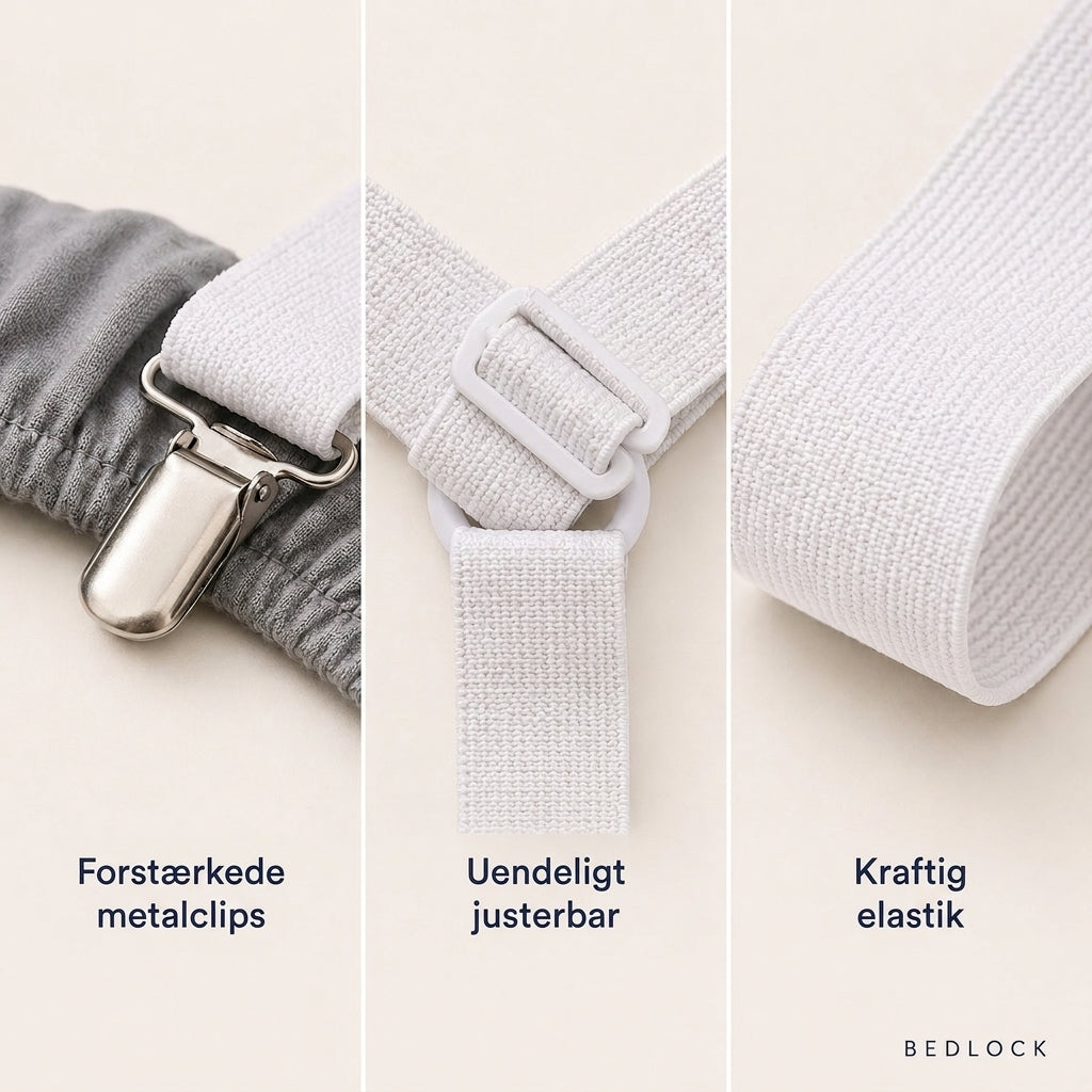 Bedlock – Lås dit lagen fast. Lås søvnen op.