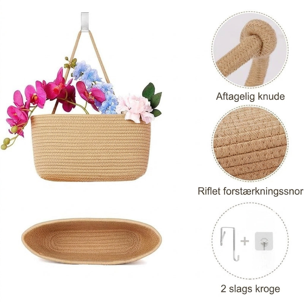 TRIOVA – Hængende kurv i 3 niveauer
